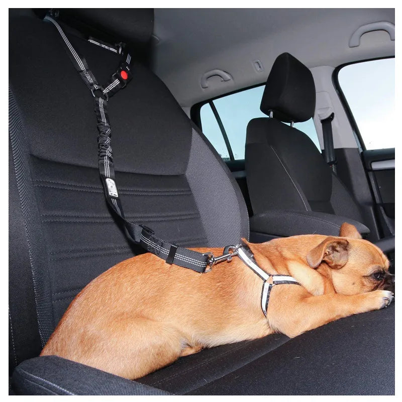 Two-in-one Dog Safety Belt Pet Car Safety Belt Can Be Adjusted for Pet Accessories of Cat and Dog Collar Dog Collar Cat Collar