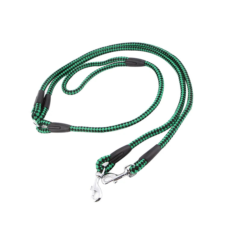 1/2/3Dogs Pet Dog Leash 55 Inch Long Braided Nylon for Double Dog Leash 3 Dog Leash dog harness and leash set  dog harness