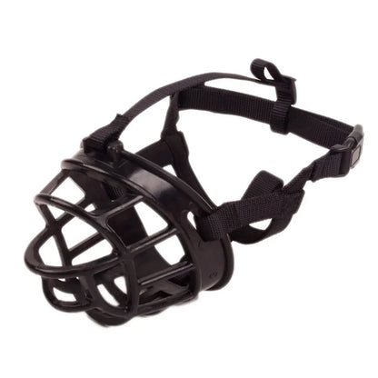 Adjustable Silicone Basket Dog Muzzle