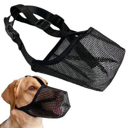 Adjustable Mesh Dog Muzzle