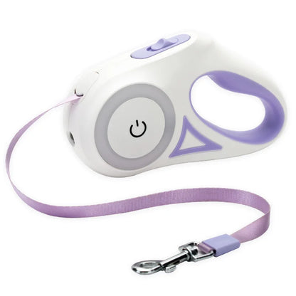 Retractable Dog Lead — Lighted & Unlit Options