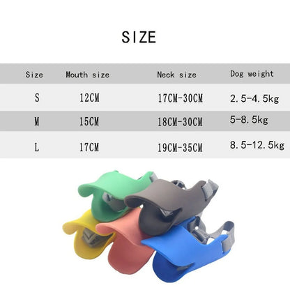 Silicone Duck-Style Dog Muzzle