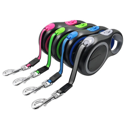 Retractable Tape Dog Lead — 3 m, 5 m or 8 m