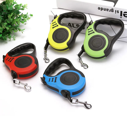 Retractable Dog Lead — 3 m or 5 m